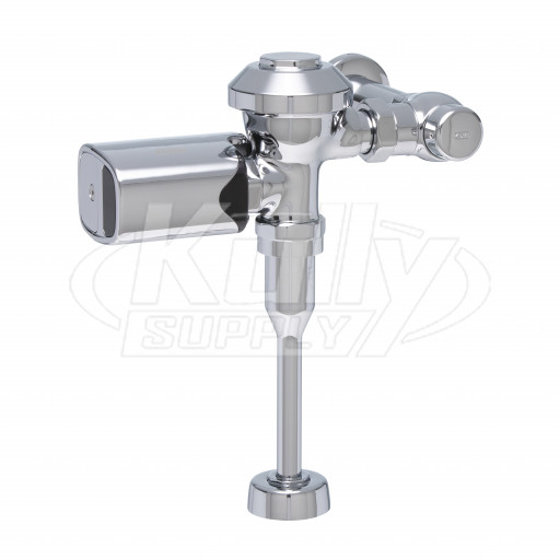 Zurn ZER6003AV-ULF-SM AquaSense Exposed Sensor Diaphragm 0.125 GPF Flush Valve with Plated Metal Cover