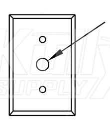 Zurn PESS6000-32 Indicator Light Assembly (for Battery Back-Up)