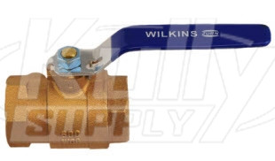 Zurn Wilkins 114-850 1 1/4" Ball Valve