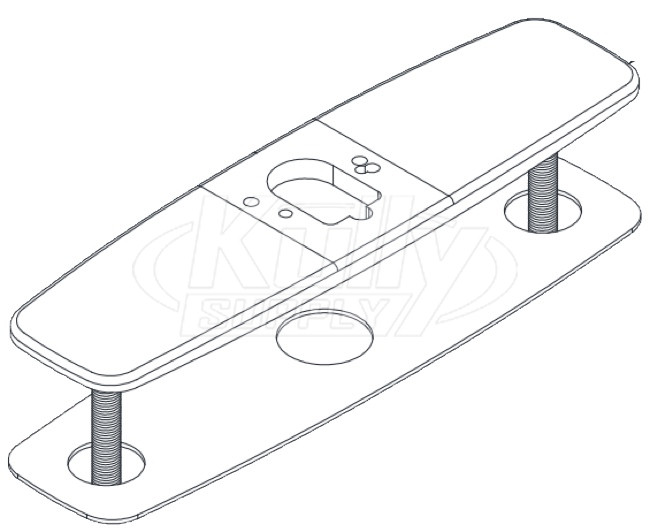 Zurn P6950-CP8 8" Trim Plate