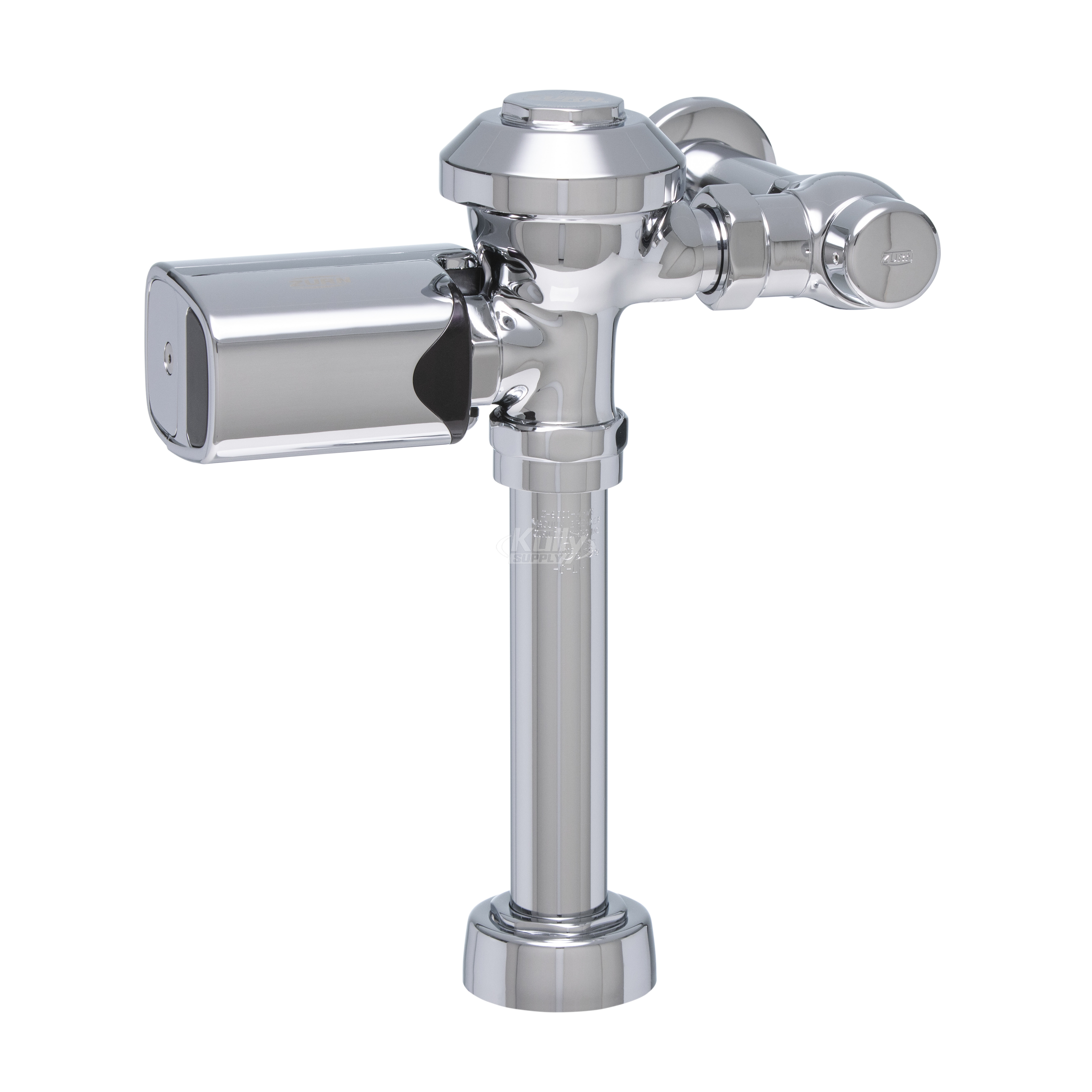 Zurn ZER6000AV-SM AquaSense Exposed Sensor 3.5 GPF Flush Valve with Chrome Plated Metal Cover