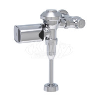 Zurn ZER6003AV-WS1-SM AquaSense Exposed Sensor Diaphragm 1.0 GPF Flush Valve with Plated Metal Cover